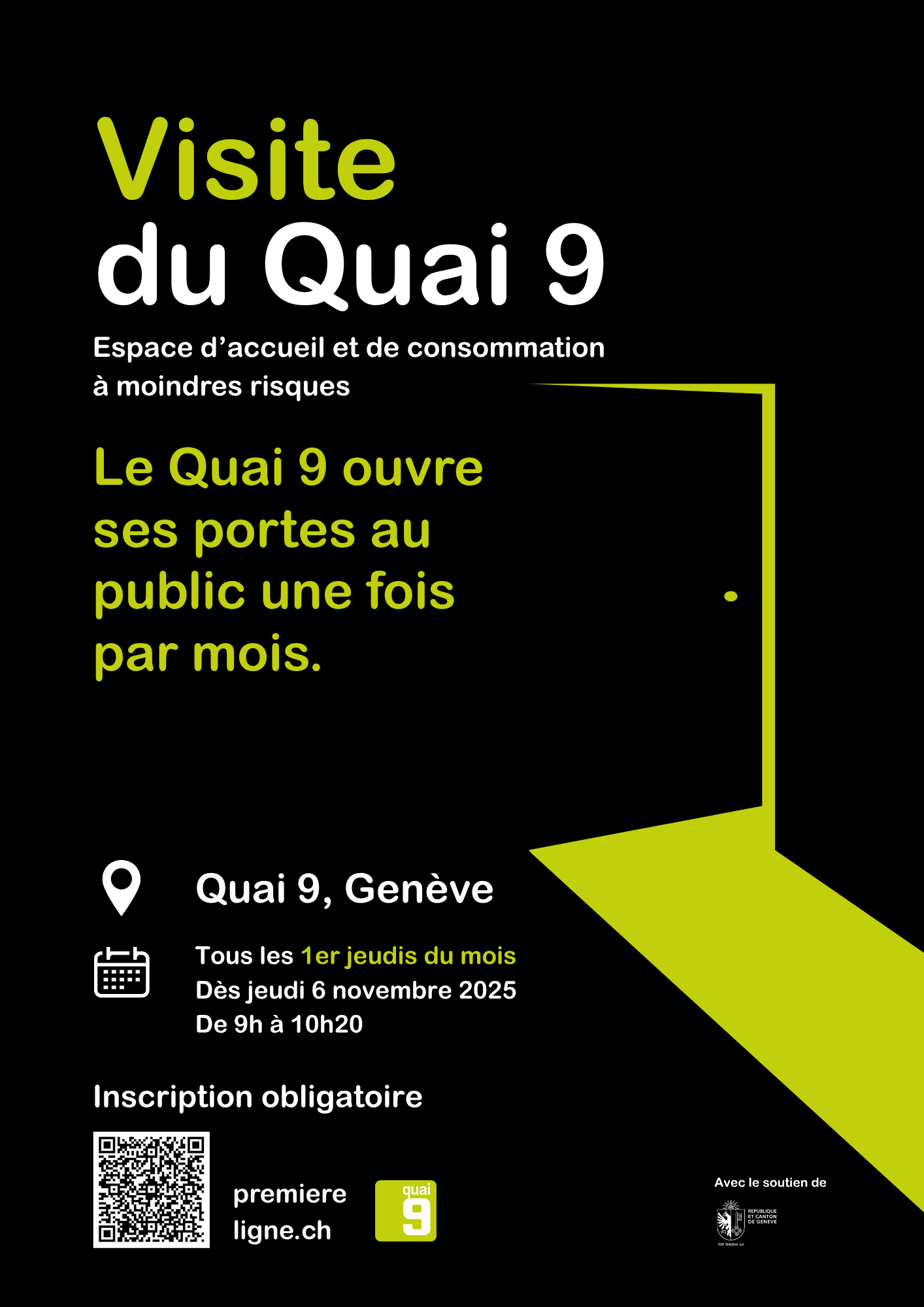 Affiche Visite Quai 9
